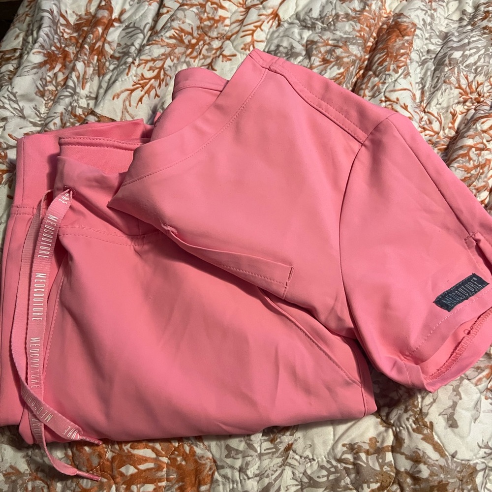 Pink Med Couture Scrubs